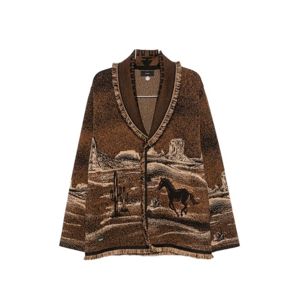 Alanui Brown Jackets - Bomber Jackets Men